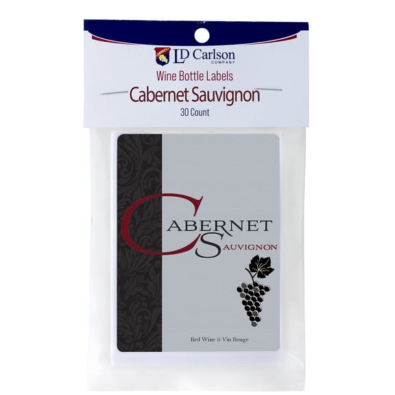 Cabernet Sauvignon Wine Labels 30/Pack Varietal Collection