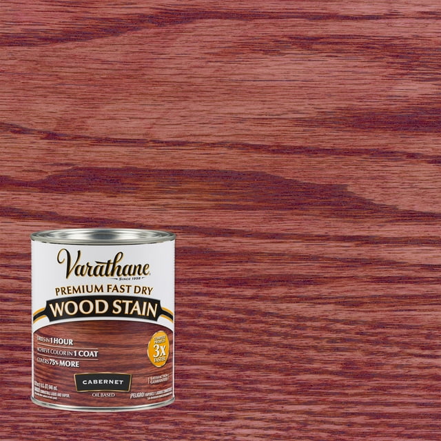 Varathane Premium Fast Dry Wood Stain262016, Quart