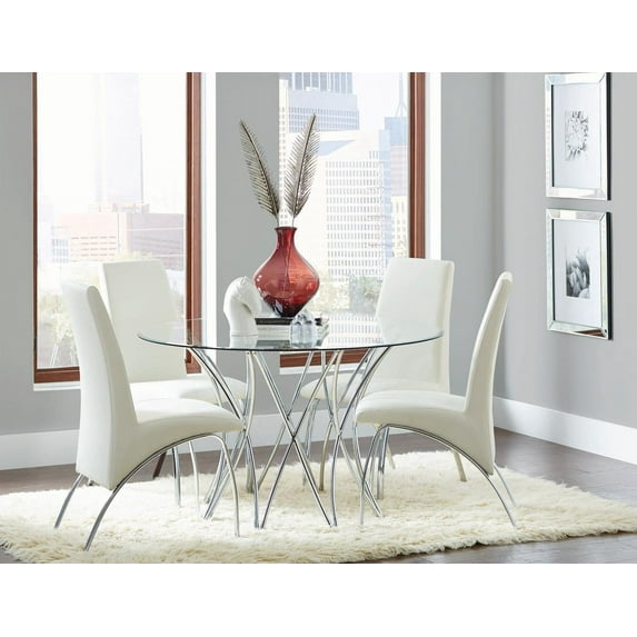 Cabianca Dining Table Base Chrome