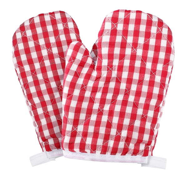 Cabilock 2-Pack Kids Oven Mitts Gloves for Cooking and Baking, Safe Kitchen Mitts for Children