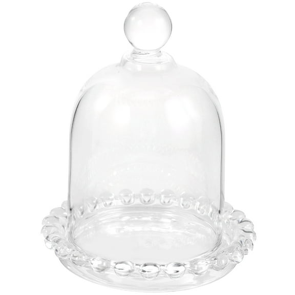 Cabilock Glass Cloche Dome Small Bell Jar