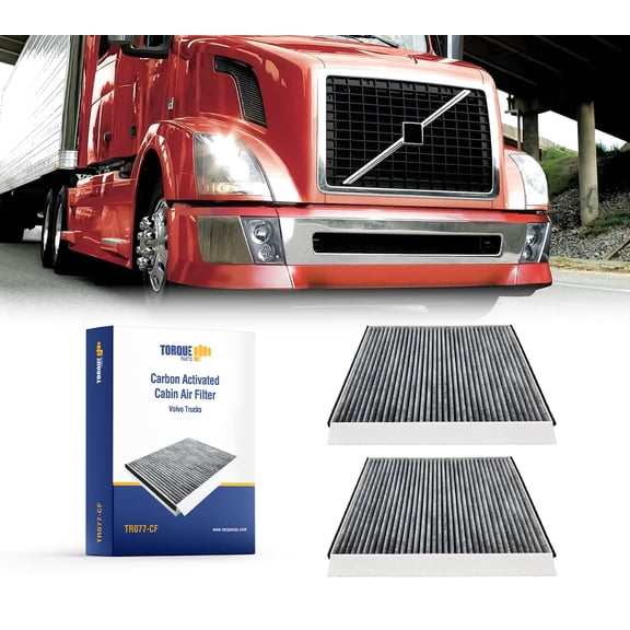Cabin Air Filter Carbon for Volvo Truck Replaces Fleetguard AF26405  2 pcs