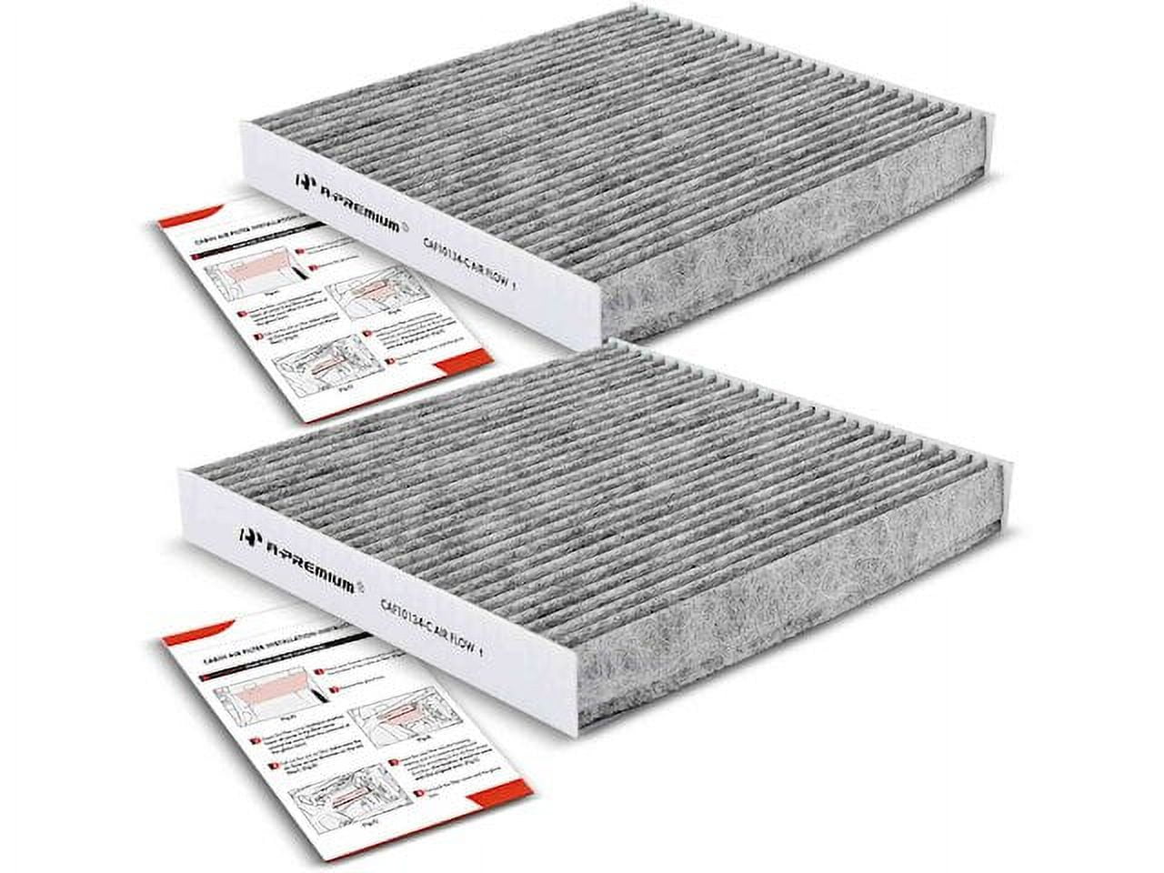 Cabin Air Filter Set 2 - Compatible with 2005 - 2017 Honda Odyssey 3.5L V6 - Autopart Premium