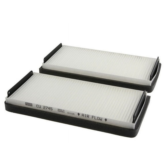 Cabin Air Filter Set - Compatible with 1998 - 2002 Mercedes-Benz E430 1999 2000 2001