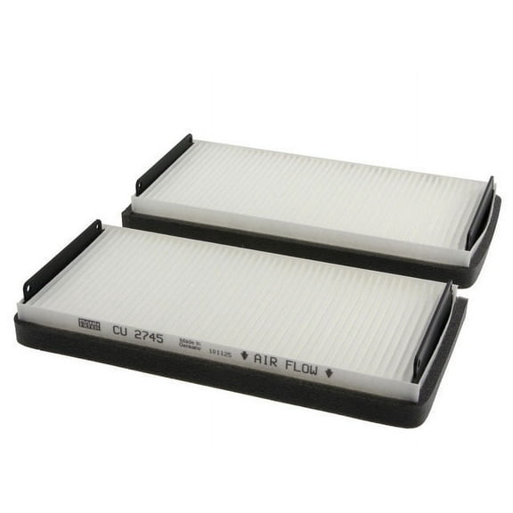 Cabin Air Filter Set - Compatible with 2007 - 2012 Mercedes-Benz GL450 2008 2009 2010 2011