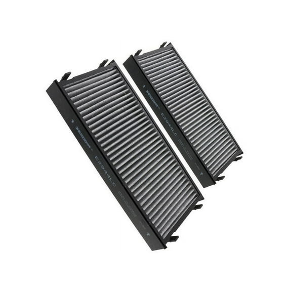 Cabin Air Filter Set - Compatible with 2007 - 2018 BMW X5 2008 2009 2010 2011 2012 2013 2014 2015 2016 2017