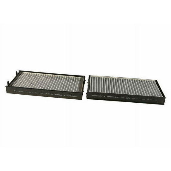 Cabin Air Filter Set - Compatible with 2007 - 2018 BMW X5 2008 2009 2010 2011 2012 2013 2014 2015 2016 2017