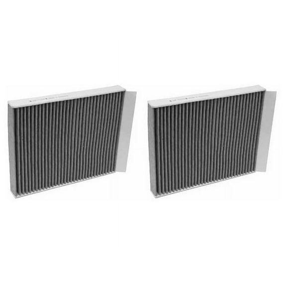 Cabin Air Filter Set - Compatible with 2011 - 2016 BMW 535i 2012 2013 2014 2015