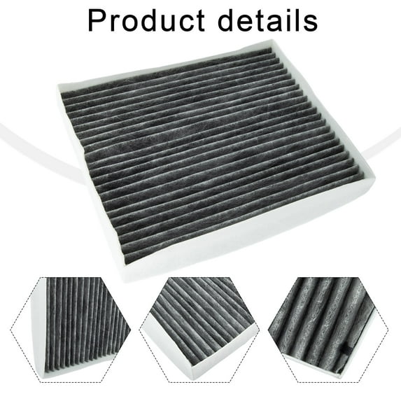 Cabin Air Filter for Hyundai Accent Kia Rio 18-20 Elantra 17-20 Forte 19-20