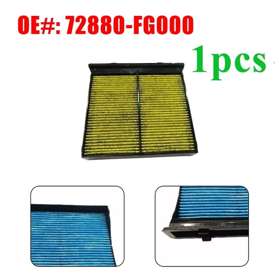 Cabin Air filter Fits 16-17 Subaru Forester WRX Impreza WRX STI 72880-FG000