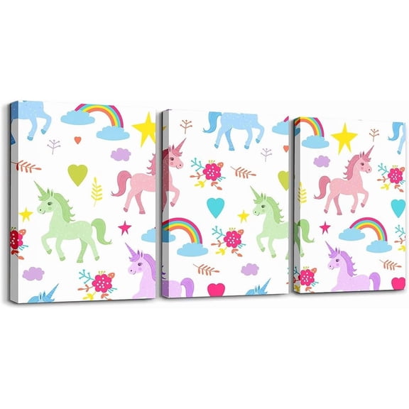 Cabin Bear Canvas Wall Art for Living Room Bedroom 12" x 16" 3 Piece Rustic Deer Picture Wall Decor Farmhouse Wolf Bathroom Wall Rust Art Wild Animal Brown Wall Painting