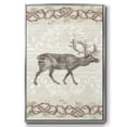 thumbnail image 1 of Cabin Christmas Collection B - Framed Gallery Wrapped Holiday Canvas - 25 x 37 - Silver Frame, 1 of 8