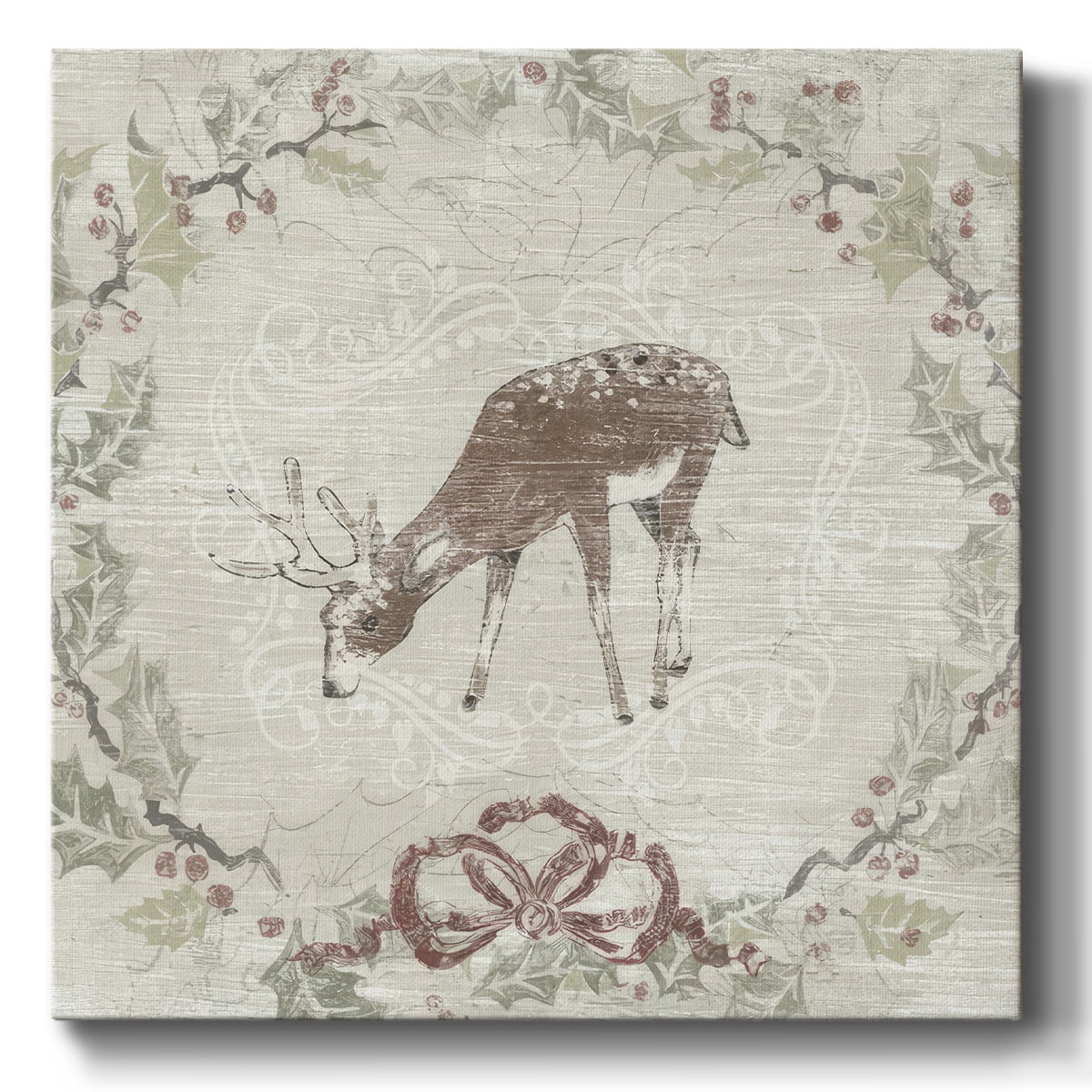 Cabin Christmas VI- Gallery Wrapped Canvas
