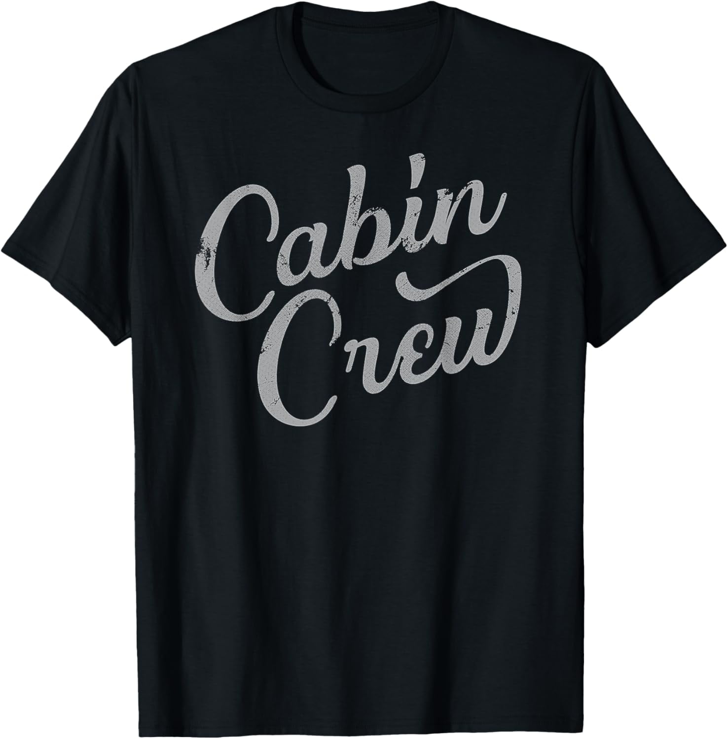 Cabin Crew Friends Family Group Lake or Mountain Vacation T-Shirt ...