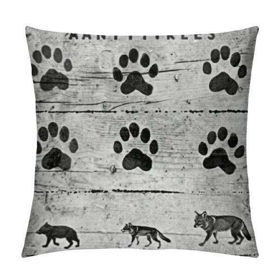 Cabin Decor Pillow Covers Cabin Throw Pillows,Log Cabin Decor,Wild Animal Deer Farmhouse Rustic Pillow Covers,Camping Pillow,Camping Decor,Woodland Nursery Decor