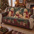 Trio Thumbnail Cabin Golden Trio Quilted Sofa Cover - Walmart.com