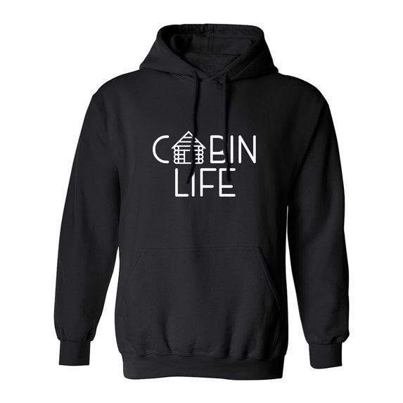 Cabin Life Adult Hooded Sweatshirt