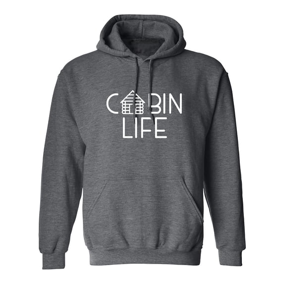 Cabin Life Adult Hooded Sweatshirt