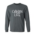thumbnail image 1 of Cabin Life Adult Long Sleeve T-shirt, 1 of 3