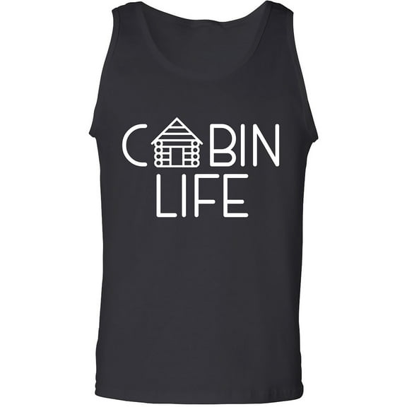 Cabin Life Adult Tank Top