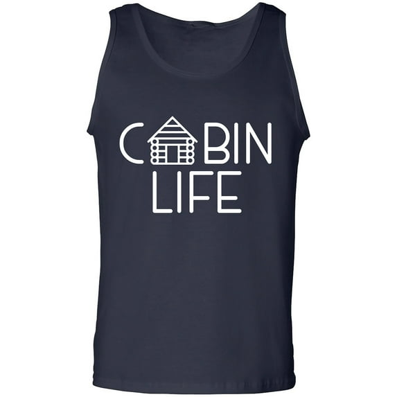 Cabin Life Adult Tank Top