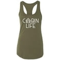 thumbnail image 1 of Cabin Life Racerback Tank, 1 of 3