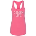 thumbnail image 1 of Cabin Life Racerback Tank, 1 of 2
