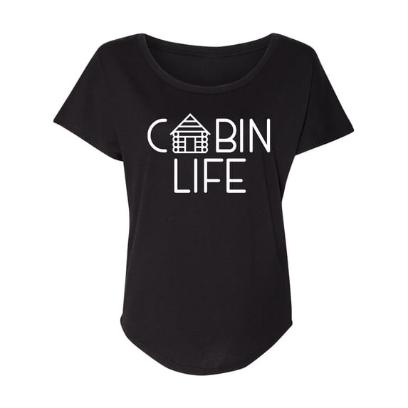 Cabin Life Womens Dolman Tee