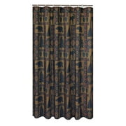 Cabin Pine Lodge Wildlife Shower Curtain