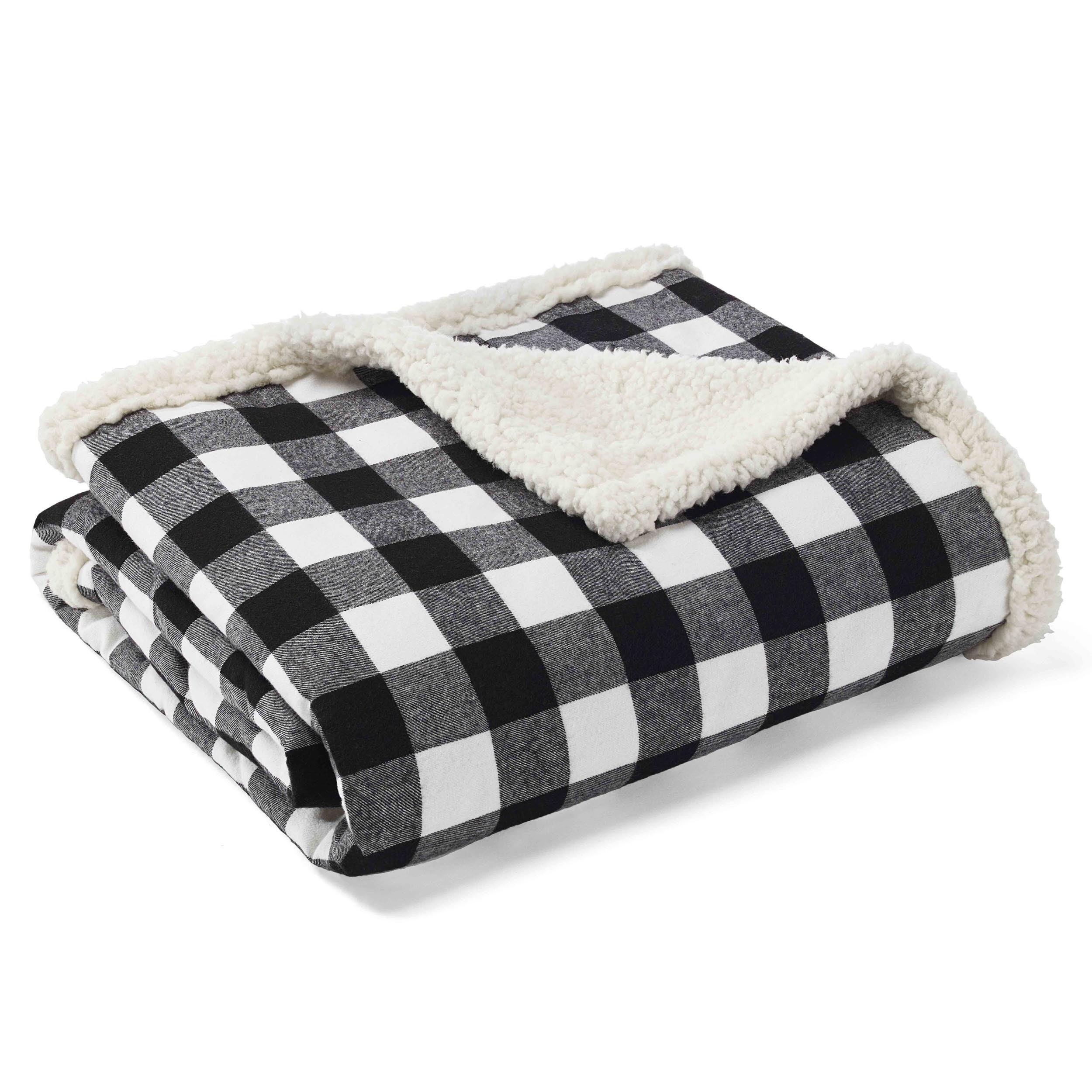 Eddie bauer cabin fleece blanket sale