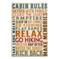 thumbnail image 1 of Cabin Rules Typography, 1 of 4