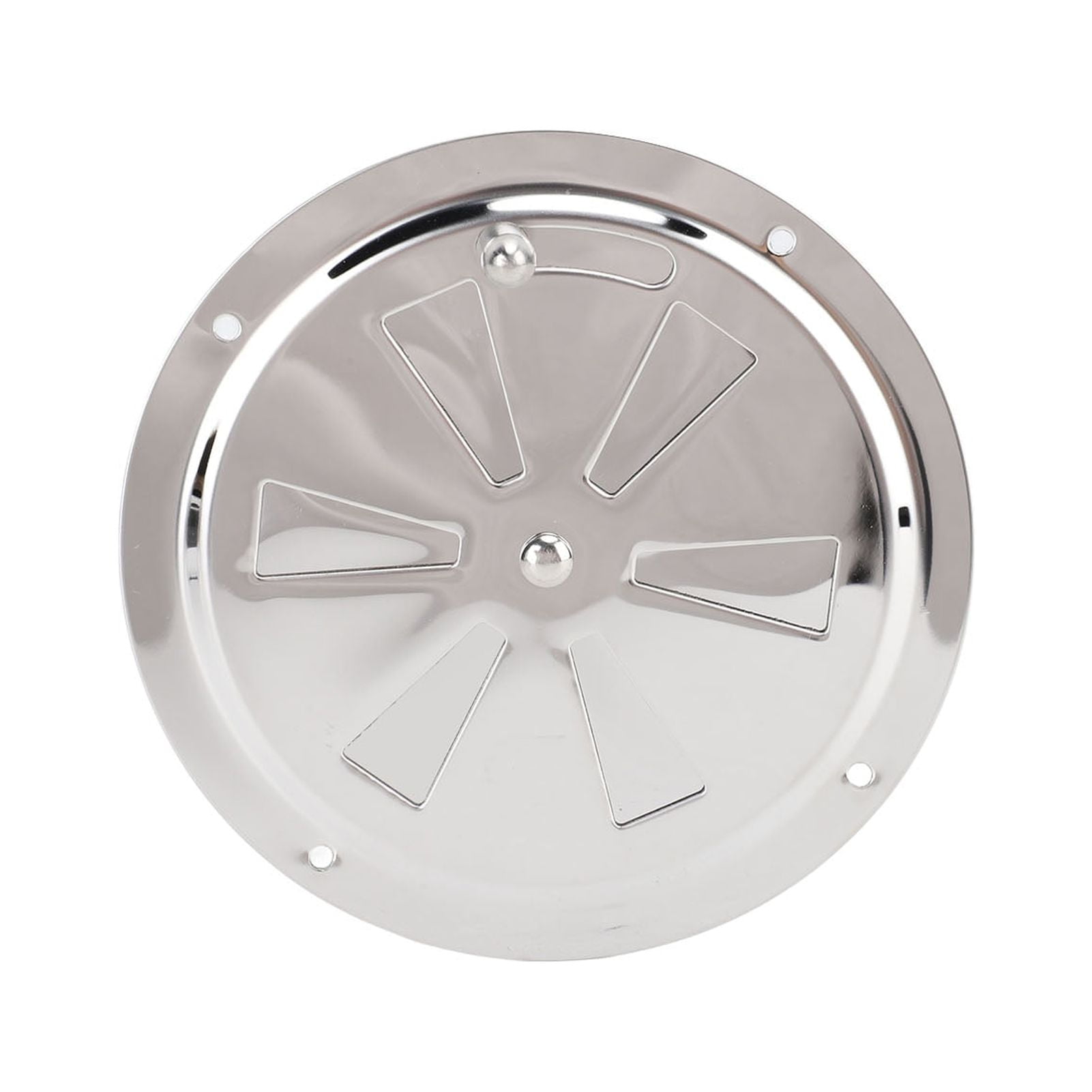 Cabin Ventilation Plate, Marine Grade Stainless Steel Round Louver Vent