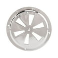 Cabin Ventilation Plate Marine Grade Stainless Steel Round Louver Vent