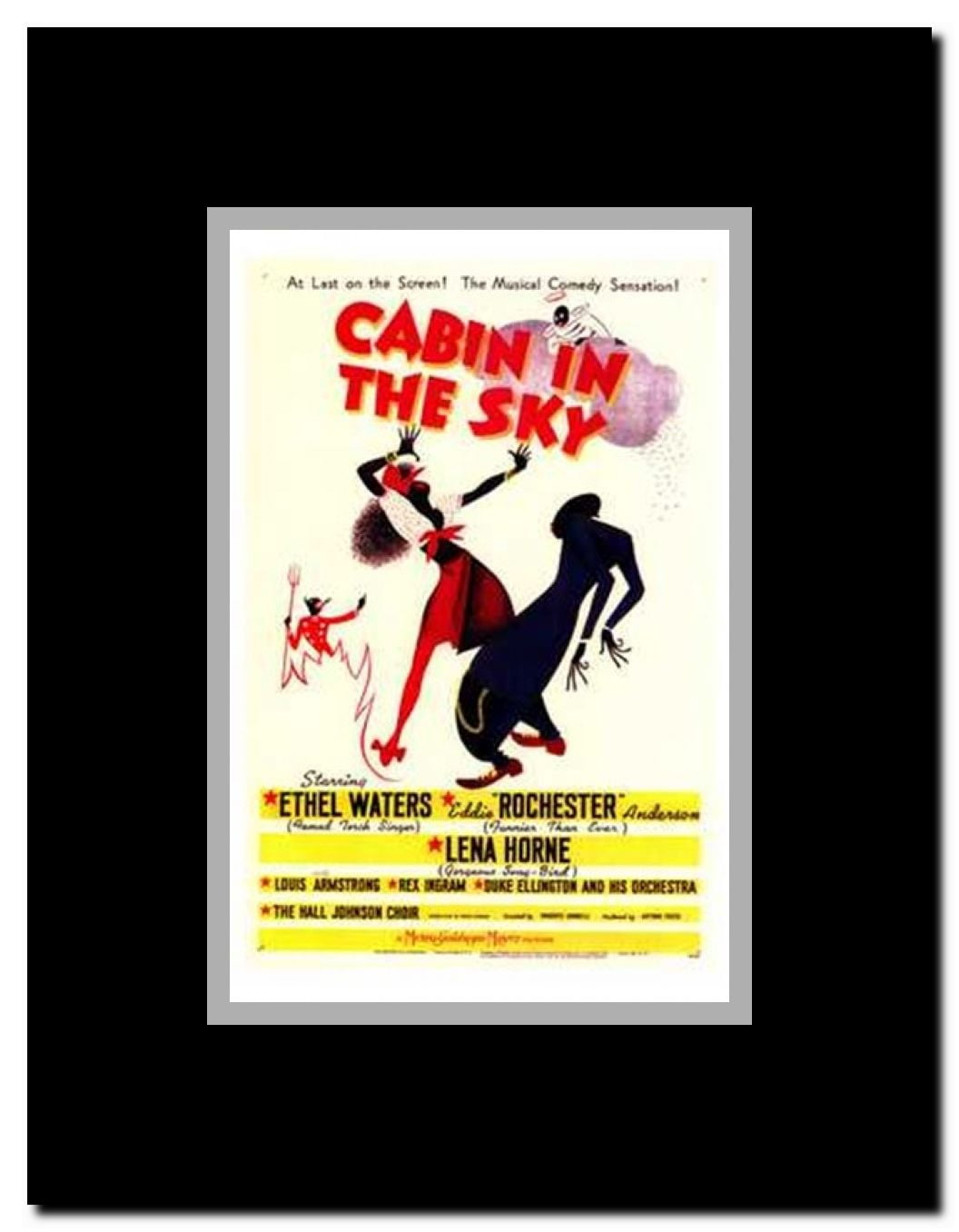 Cabin in the Sky Framed Movie Poster