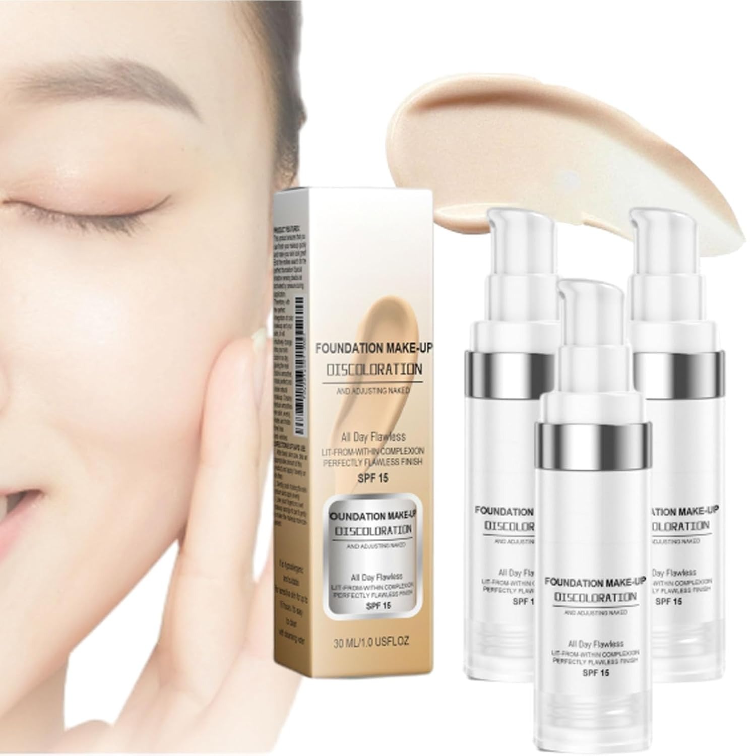 Cabindealer Foundation, Cabindealer Colour Changing Foundation, Colour