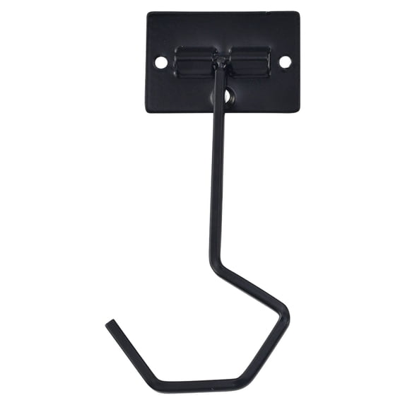 Under Cabinet Banana Hook Foldable - Durable Reusable Stainless Steel Adhesive Magnetic Banana Holder, Foldable with Magnets When Not in Use, Under Counter Banana Hook, 1Pc(Black,5.1x2.3")