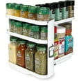 thumbnail interactive-video image 1 of Cabinet Caddy SNAP! Spice Rack Organizer for Kitchen Cabinet, Medicine Cabinet, Adjustable Shelves, 1 of 10