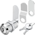Cabinet Cam Locks 1-1/8 Inch - Mailbox Keyed Alike for Secure Files ...