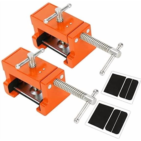 Cabinet Clamps 2 Pack - Cabinet Face Frame Alignment Tool,Anodized Aluminum Alloy, Professional Installation Clamps for Woodworking & DIY Projects