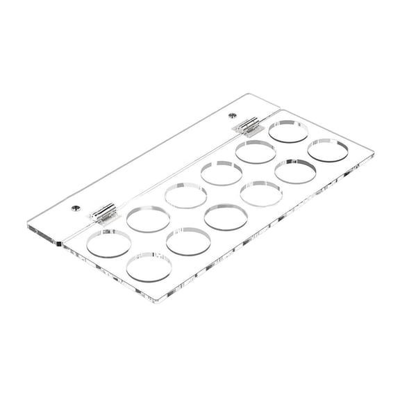 Under Cabinet Coffee Pod Holder, Acrylic Storage Drawer for 36 K-Cups, Sliding Design for Easy Access, Black Metal Finish, Kitchen Organization, Coffee Stand