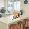 thumbnail image 1 of Stainless Steel Dish Rack Plate and Pan Stand Dish Drying Rack Cutting Board Organizer, 1 of 7