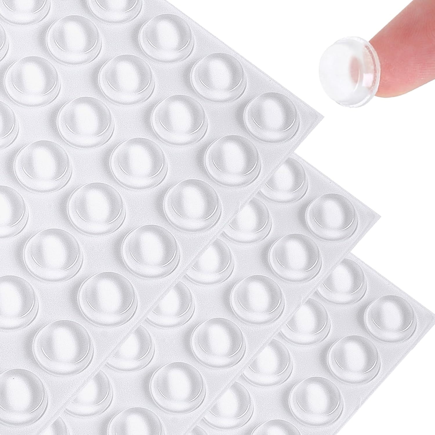 Cabinet Door Bumpers, 192 pcs 1/2