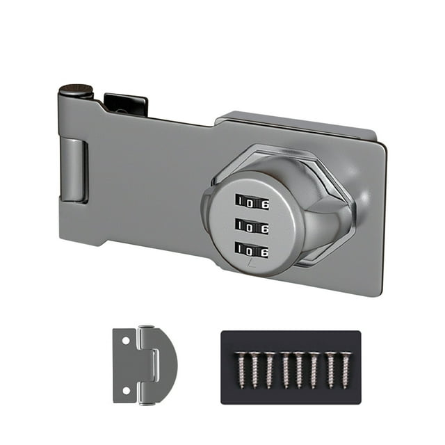 Door Code Lock Punching Refrigerator Lock Antitheft Drawer