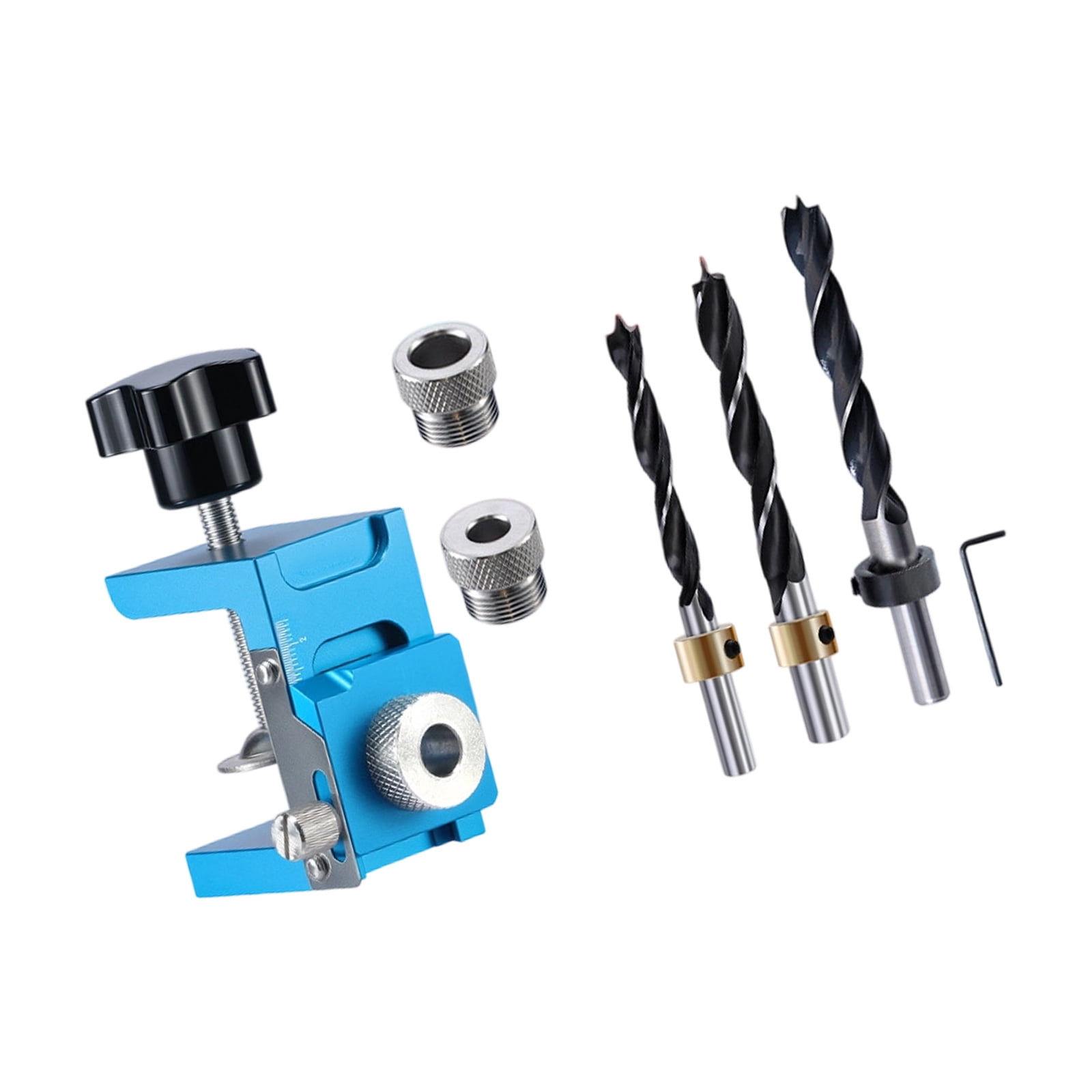 Cabinet Door Drilling Positioner Installation Jigs Clamp Adjustable Hole Puncher Tool For Precise Cabinet Installation