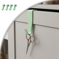 thumbnail image 1 of Over Cabinet Door Hooks, 4 Pack Heavy Duty Metal J-Hooks for Kitchen, Bathroom, Laundry Room, Cabinet Hooks for Hanging, Hold Up to 7 lbs, Space-Saving Organizer, 1 of 5