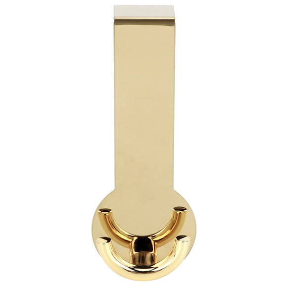 Over The Cabinet Door Hooks Organizer Holder Stainless Steel Hanger Hook Over Door Back Bathroom Organizer Rack Hanger for Office Clothes Bag Organizer[Gold]