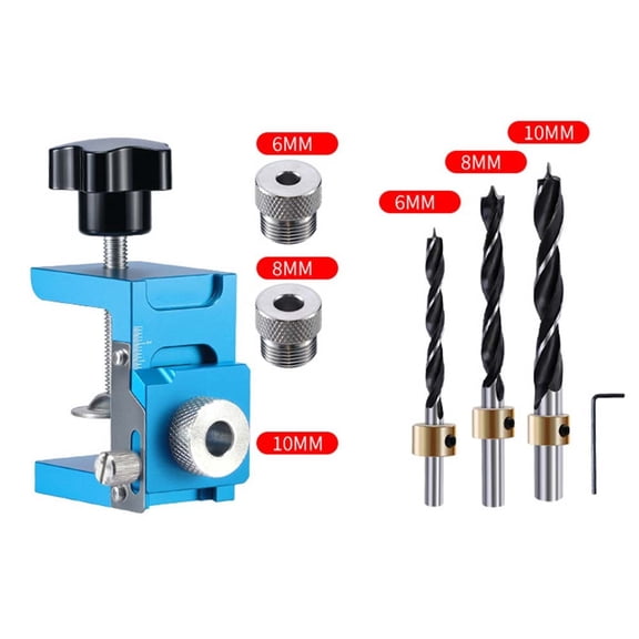 Cabinet Door Installation Jig Clamp Vertical Adjustable Positioner Woodworking