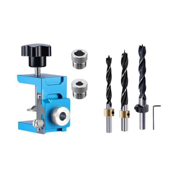 Cabinet Door Installation Jigs Clamp Adjustable Positioner Drill Guide Locator Quick Leveling Device Hole Puncher Tool