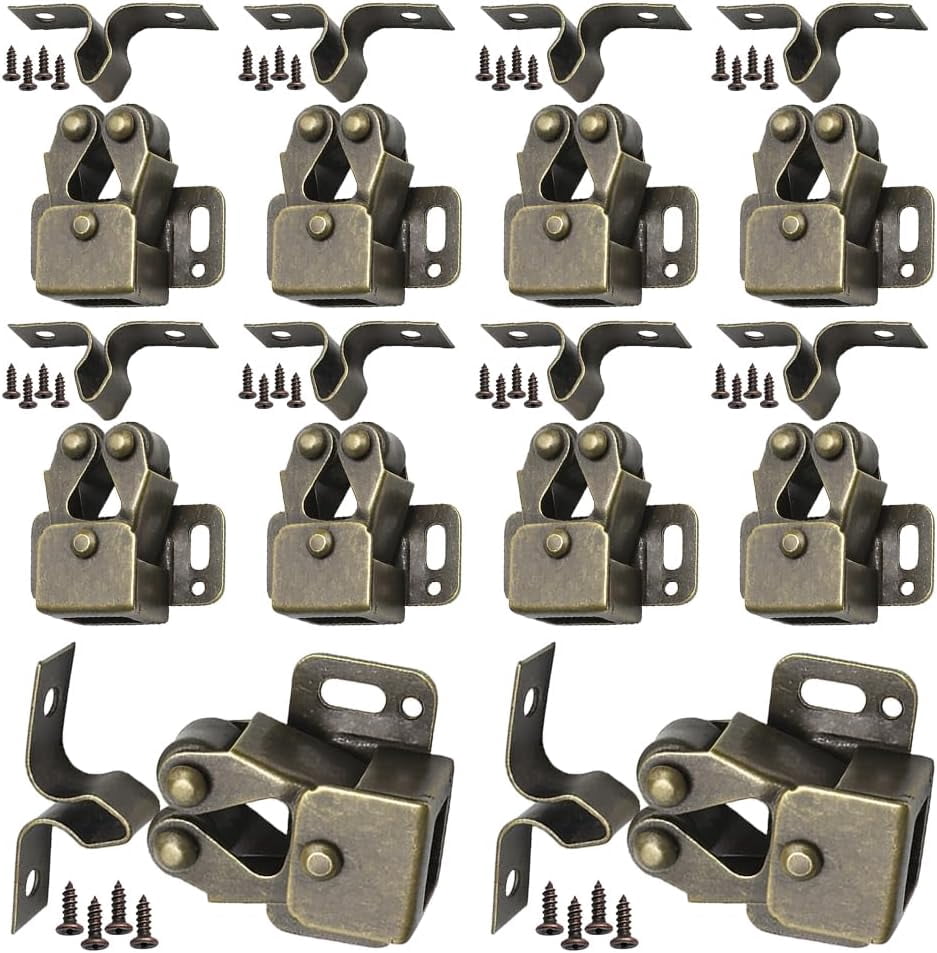 Cabinet Door Latch Double Roller Catch, Cabinet Latches and Catches ...