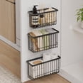 thumbnail image 1 of Cabinet Door Lid Organizer 3-Pack, Cabinet Organizers and Storage, Compact Design for Space Optimization-Over the Cabinet Door Organizer for Diverse Storage Solution, 1 of 9